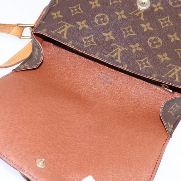 LOUIS VUITTON Monogram Saint Cloud GM Shoulder Bag M51242 LV Auth 147929 - Picture 10 of 16